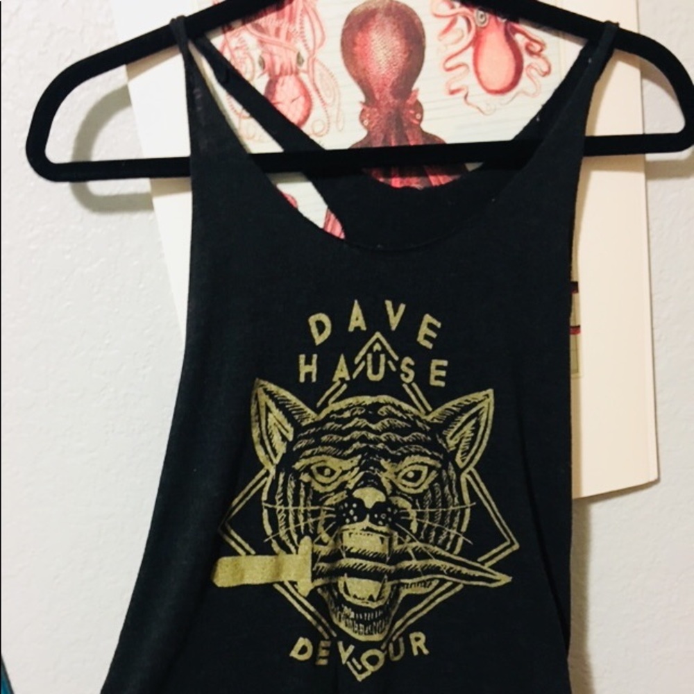 Dave Hause band tank tour merch